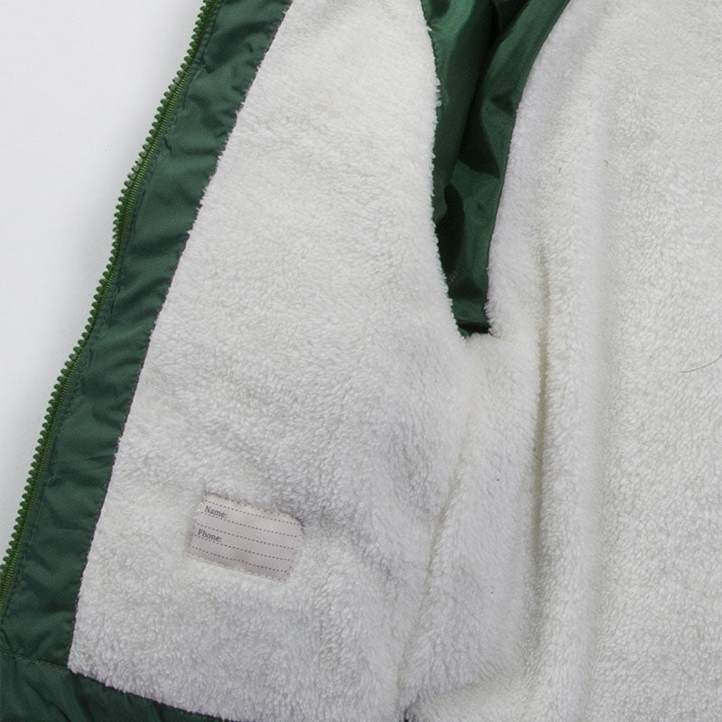 AnneBebe - Geaca Fas Verde Cu Dinozauri Baietei M22301 Midimod Gold