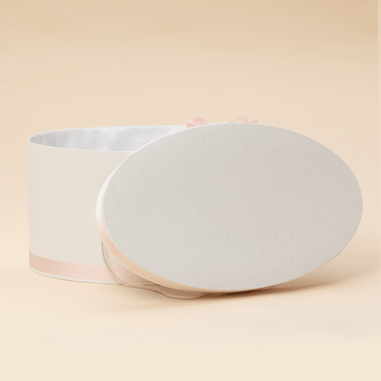 Cream Pearl Chest With Ruffled Ribbon Pink Christening Girls AnneBebe 