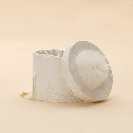 Cufar Cu Dantela Botez Fete Personalizat AnneBebe