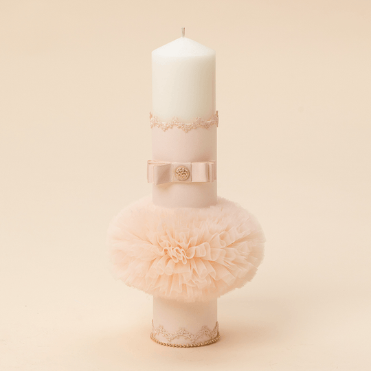 Свічка Maia Glob Tull Salmon Baptism Girls AnneBebe 