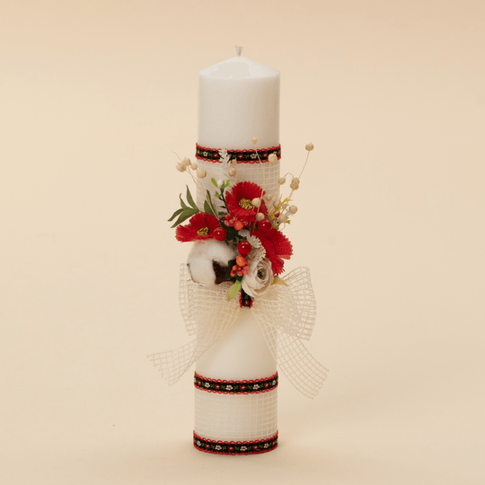 Свічка Софія з традиційною темою Персоналізована хрещення AnneBebe