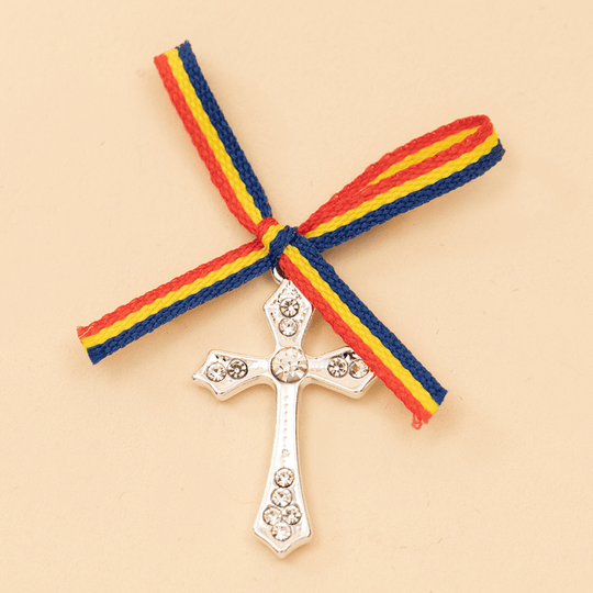 Marturii Botez Bebelusi Cruciulita Tricolor