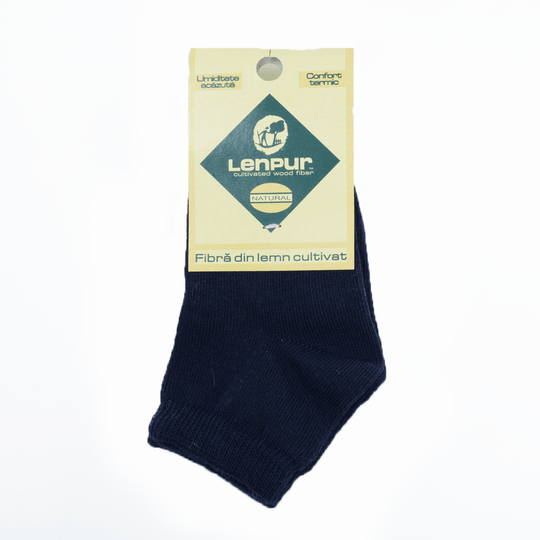 Baby Socks Navy Blue Lenpur 