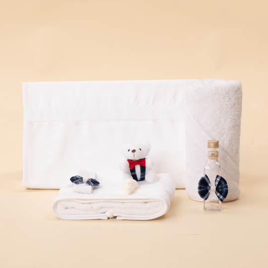 Trusou Iacob Alb Funda Carouri Bleumarin Cu Bleu Baieti AnneBebe